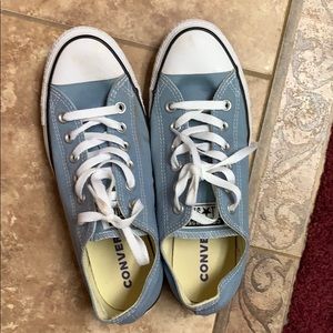 Baby blue women’s size 9 converse